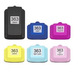 pack de 6 cartouches compatibles HP363